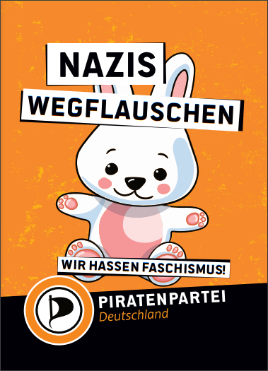 Sticker "Nazis wegflauschen"