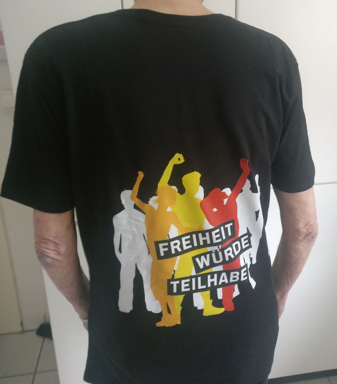 T-Shirt Freiheit Würde Teilhabe