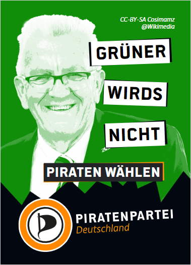 Sticker "Grüner wird´s nicht!"